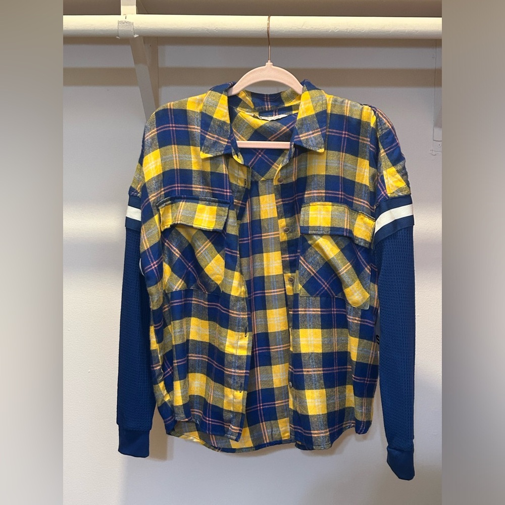 NWT plaid flannel